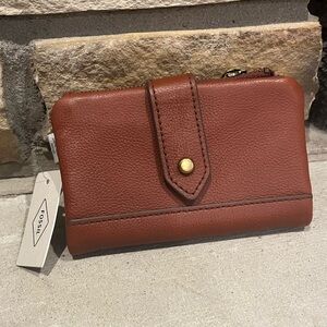 Fossil leather wallet